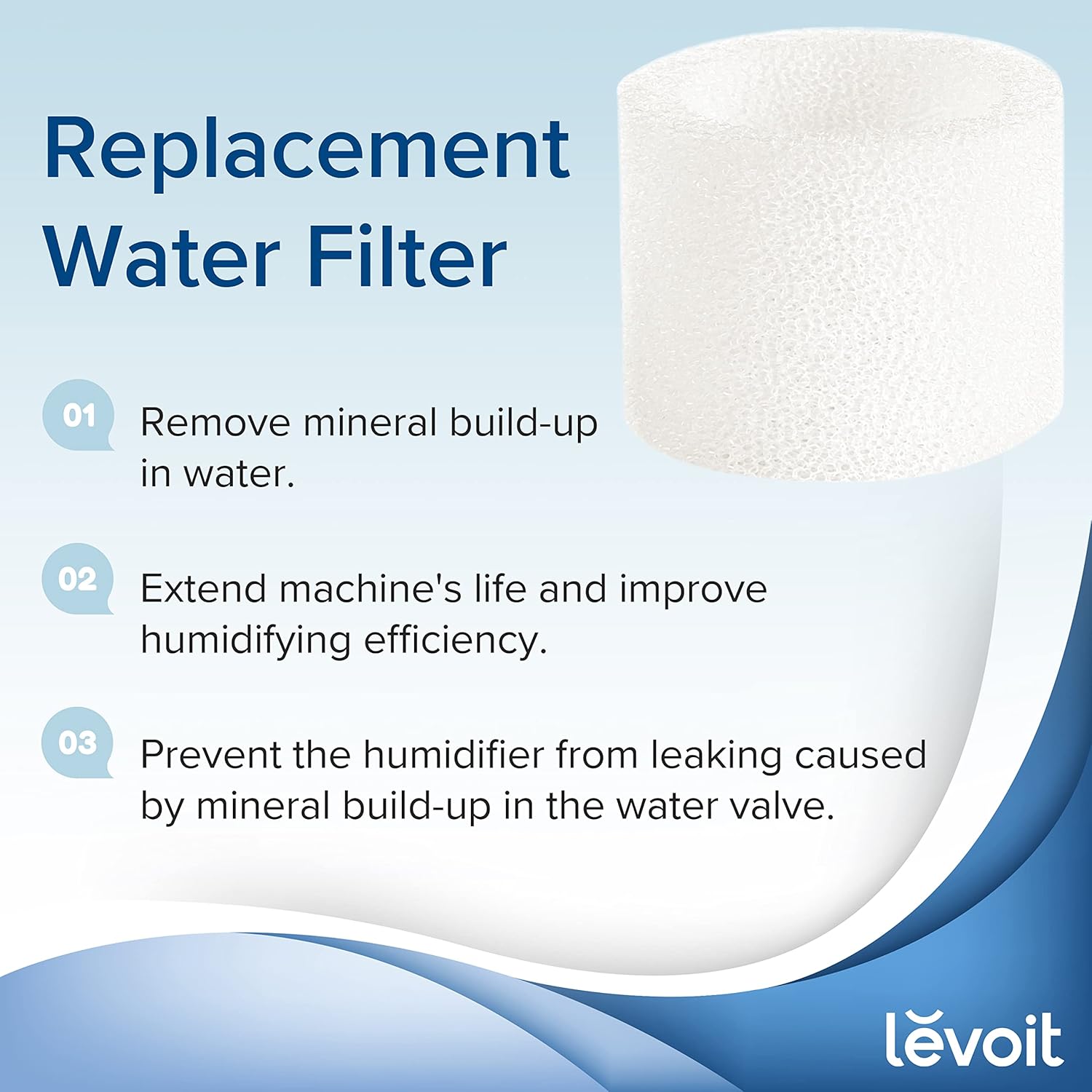 Levoit Humidifier Replacement Filters (10-Pack) - Image 8